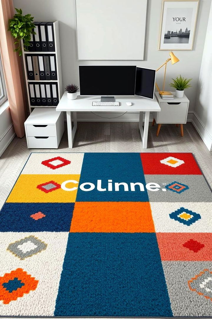Customizable Design Office Rugs - 22 Office Rug Ideas