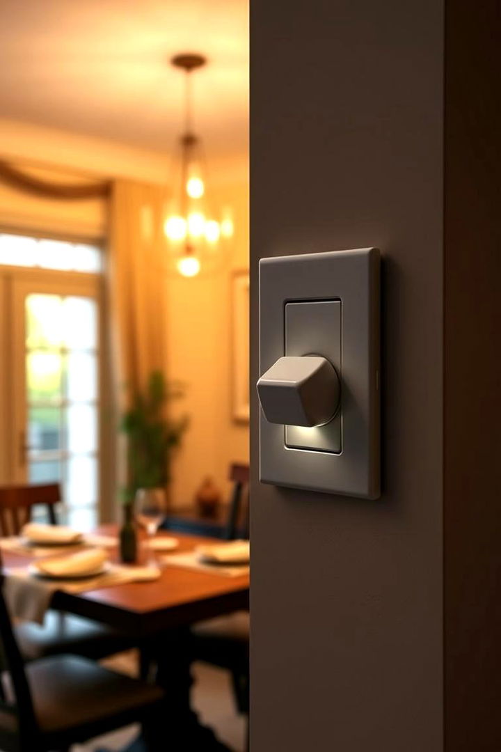 Customizable Dimmer Control - 22 Dining Room Lighting Ideas