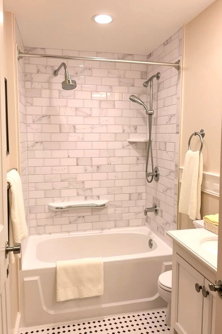 Customizable Family Friendly Design - 22 Tub-shower Combo Ideas