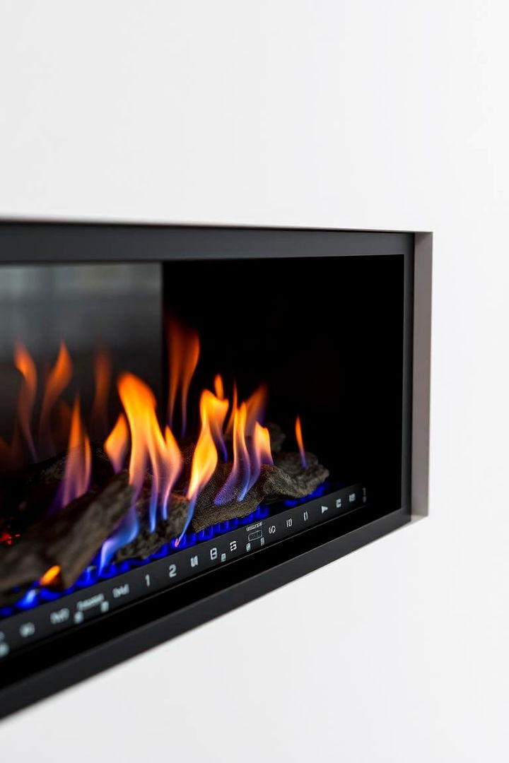 Customizable Flame Effects - 22 Gas Fireplace Ideas