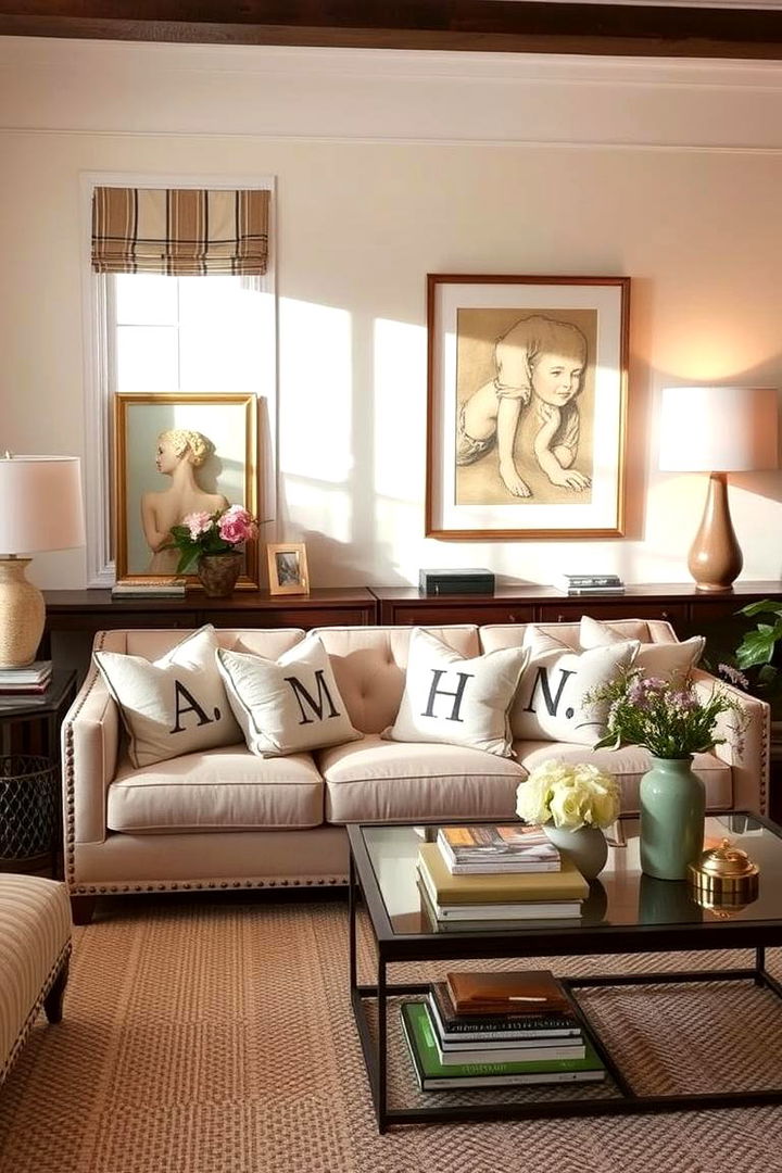 Customizable Home Accents - 22 Magnolia Living Room Ideas