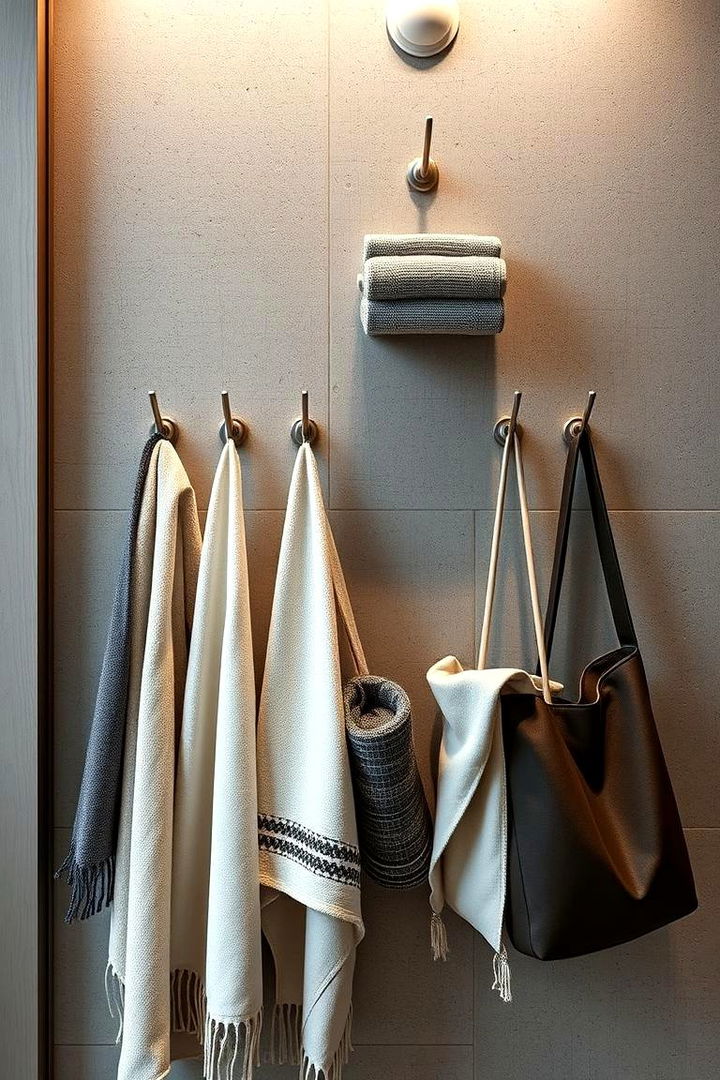 Customizable Hook Systems - 22 Pedestal Sink Storage Ideas