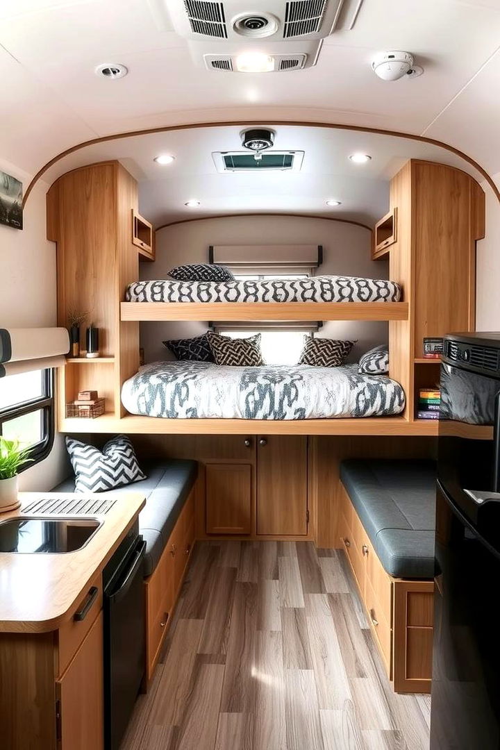 Customizable Loft Spaces - 22 Rv Bedroom Ideas