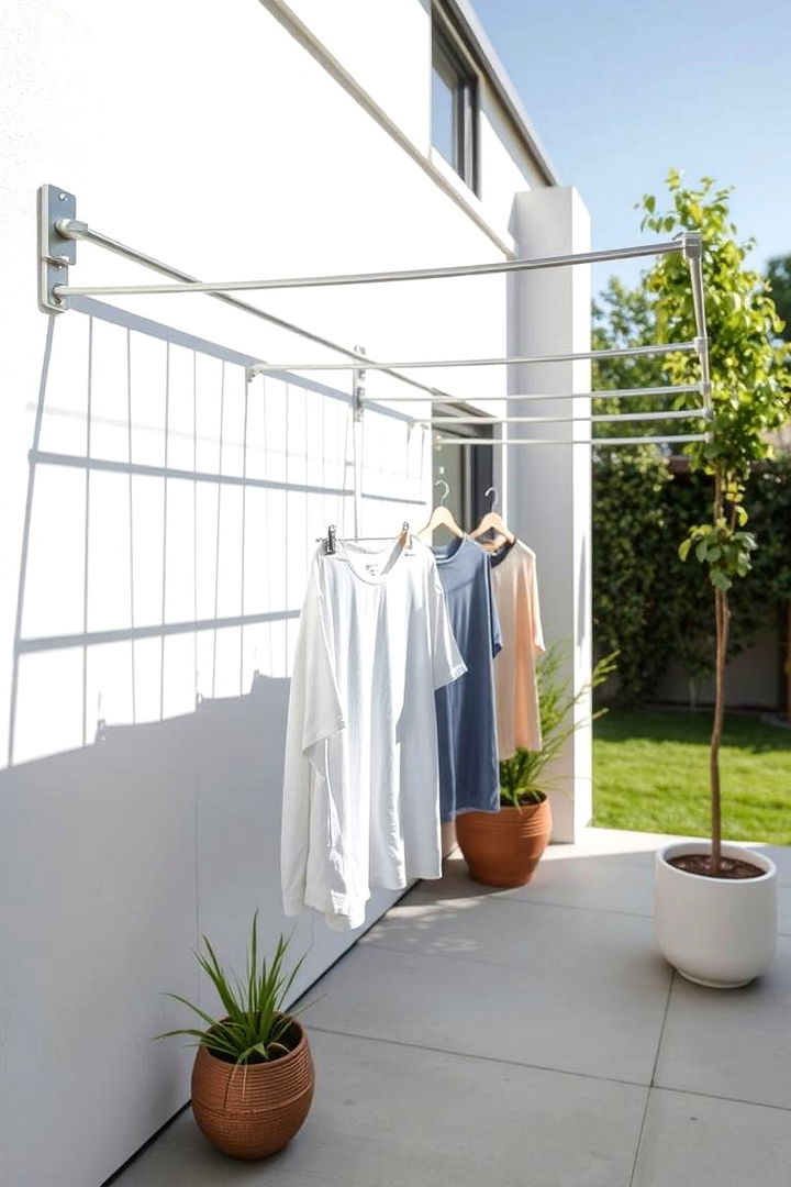 Customizable Modern Outdoor Line - 22 Outdoor Clothesline Ideas