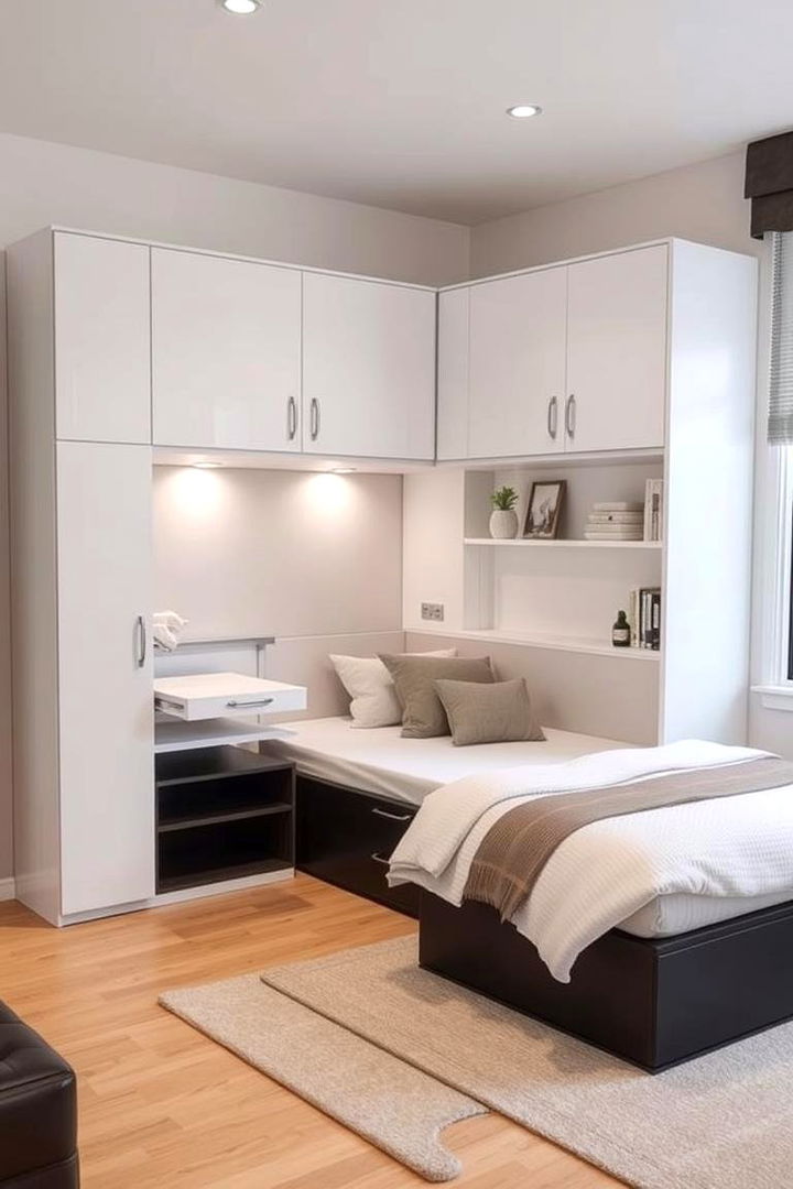 Customizable Modular Corner Bed - 22 Corner Bed Ideas