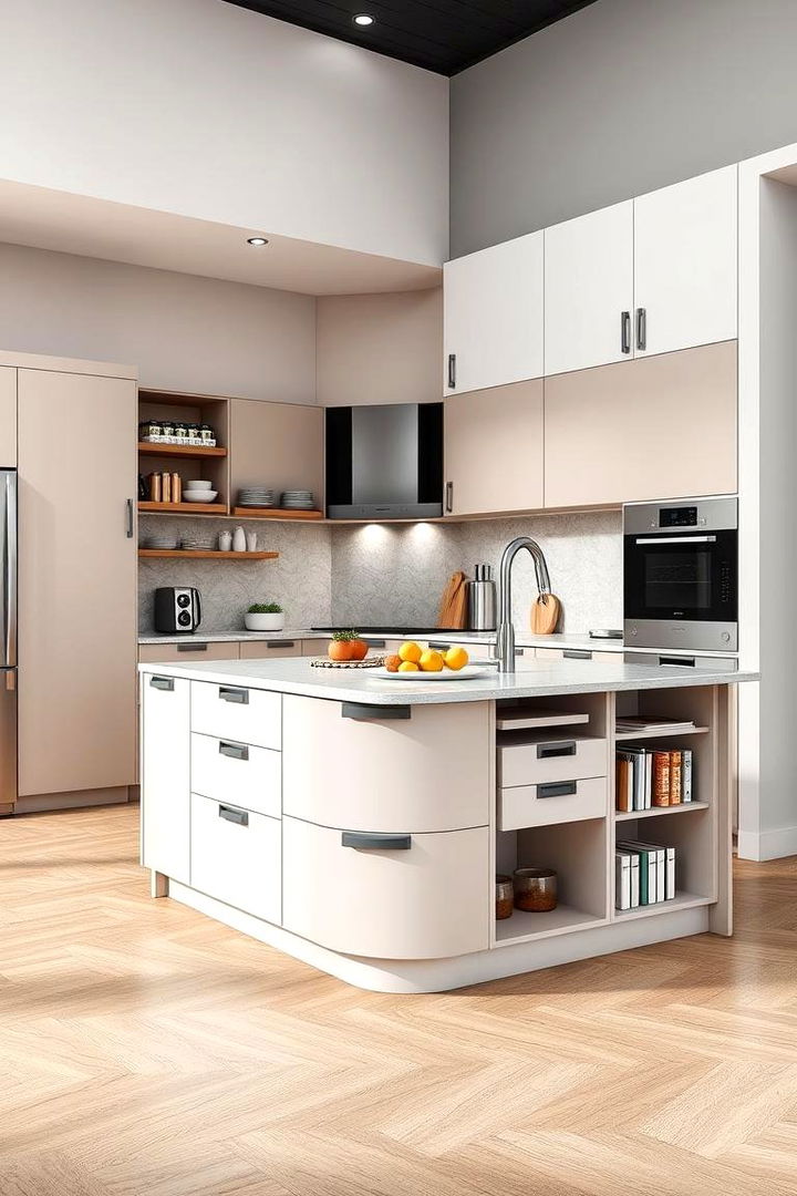 Customizable Modular Design - 22 Kitchen Peninsula Ideas