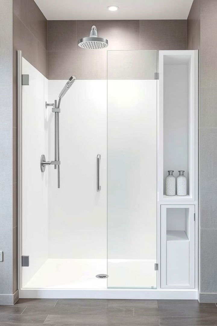 Customizable Modular Design - 22 Half-wall Shower Ideas
