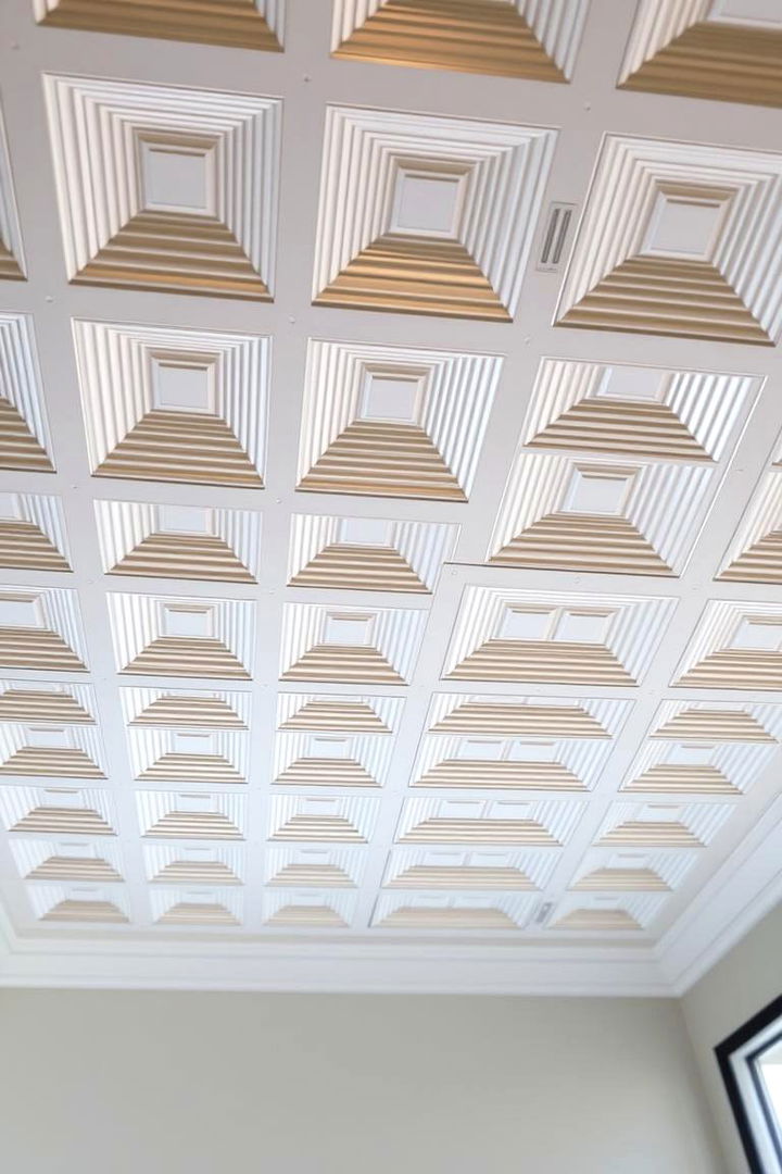 Customizable Modular Designs - 22 Coffered Ceiling Ideas