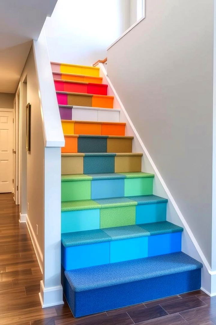 Customizable Modular Designs for Flexible Solutions - 22 Stair Riser Ideas