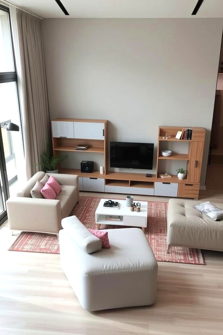 Customizable Modular Furniture - 22 Small Living Room Ideas