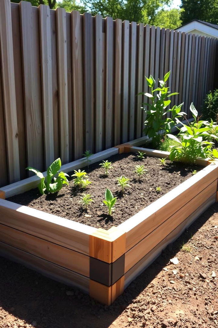 Customizable Modular Garden Bed - 22 Raised Garden Bed Along Fence Ideas