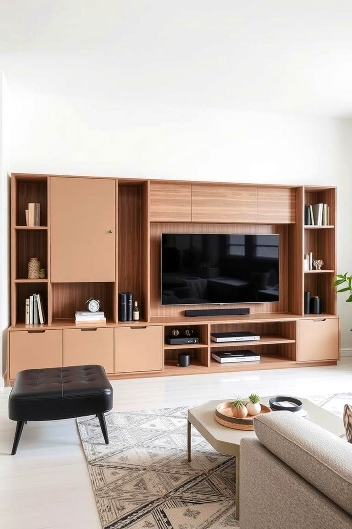 Customizable Modular Panels - 22 Tv Wall Ideas