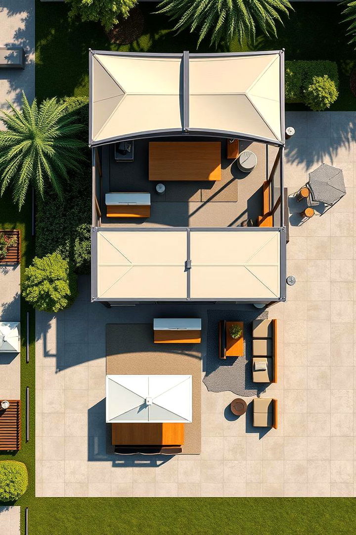 Customizable Modular Pavilion - 22 Outdoor Pavilion Ideas