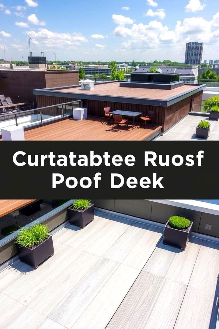 Customizable Modular Roof Components - 22 Deck Roof Ideas