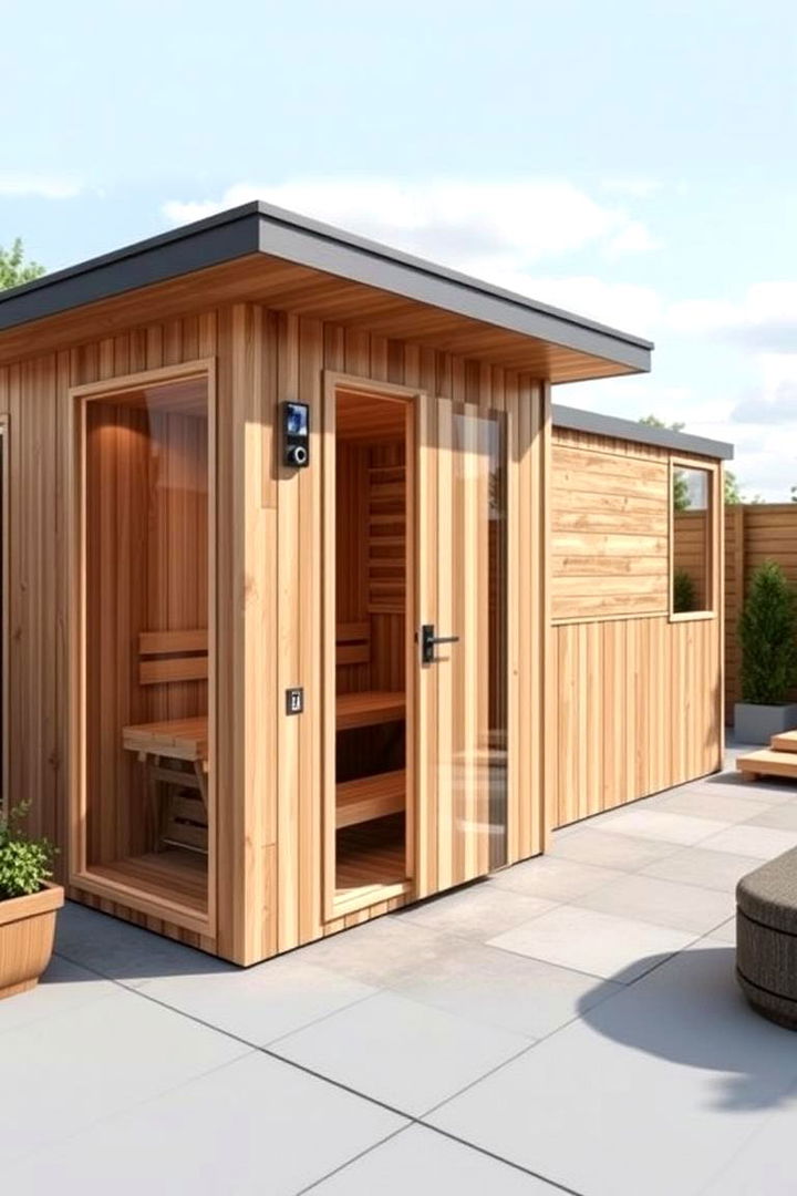 Customizable Modular Sauna Design - 22 Outdoor Sauna Ideas