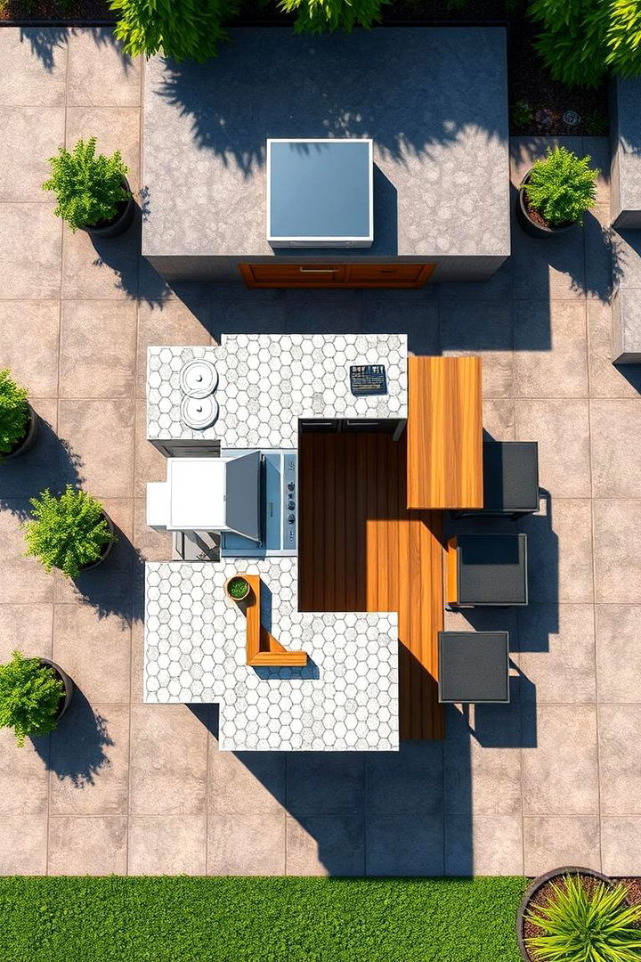 Customizable Modular Setup - 22 Outdoor Kitchen Island Ideas