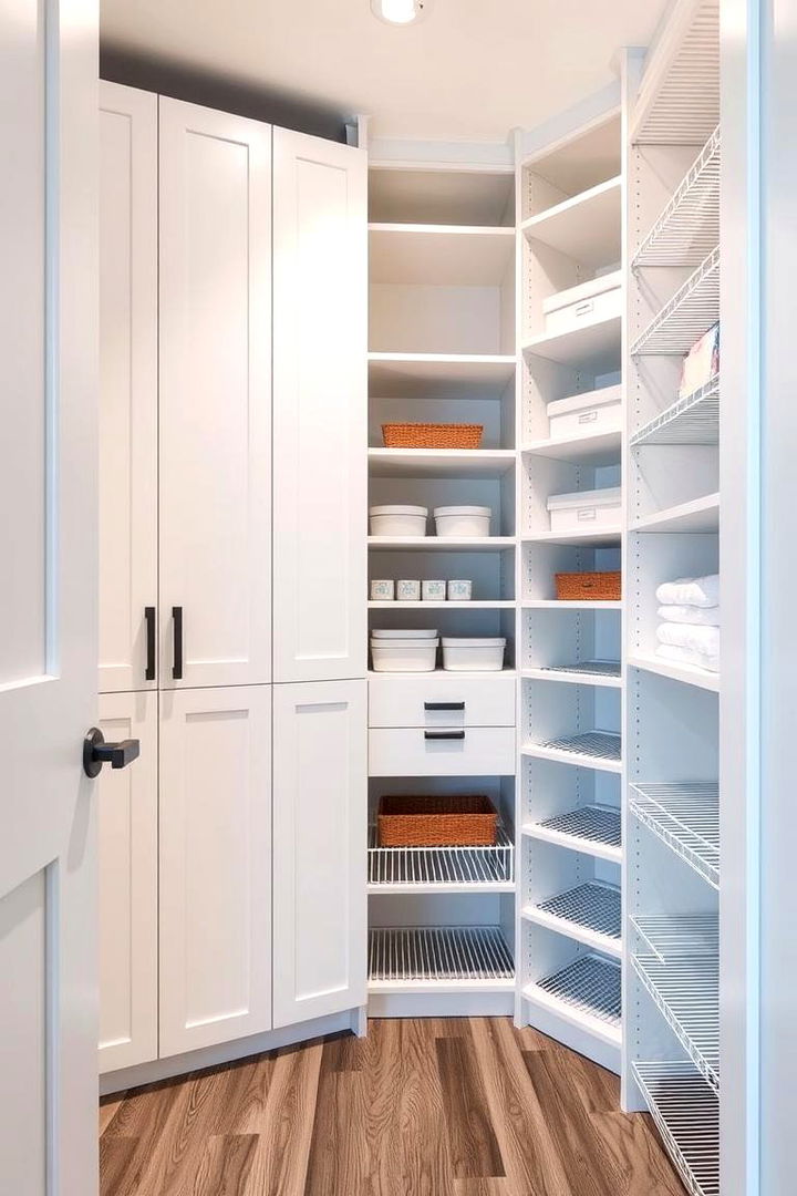 Customizable Modular Storage Systems - 22 Walk in Pantry Ideas