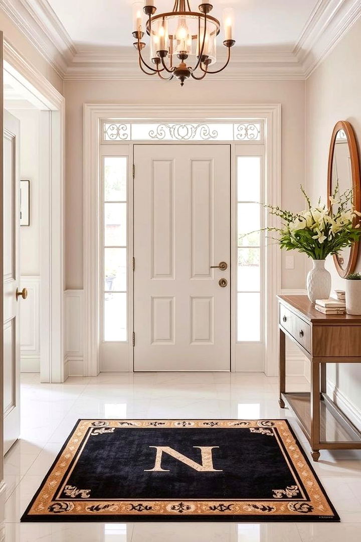 Customizable Monogram Rugs - 22 Entryway Rug Ideas