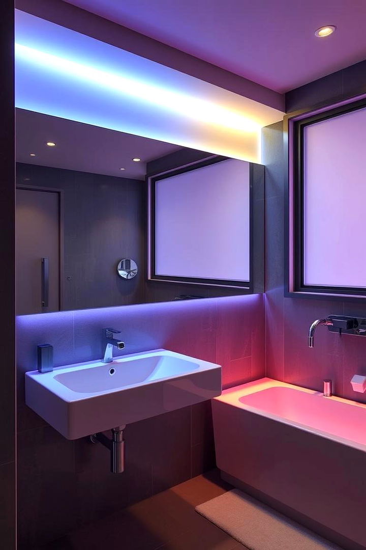 Customizable Mood Lighting - 22 Quirky Bathroom Ideas