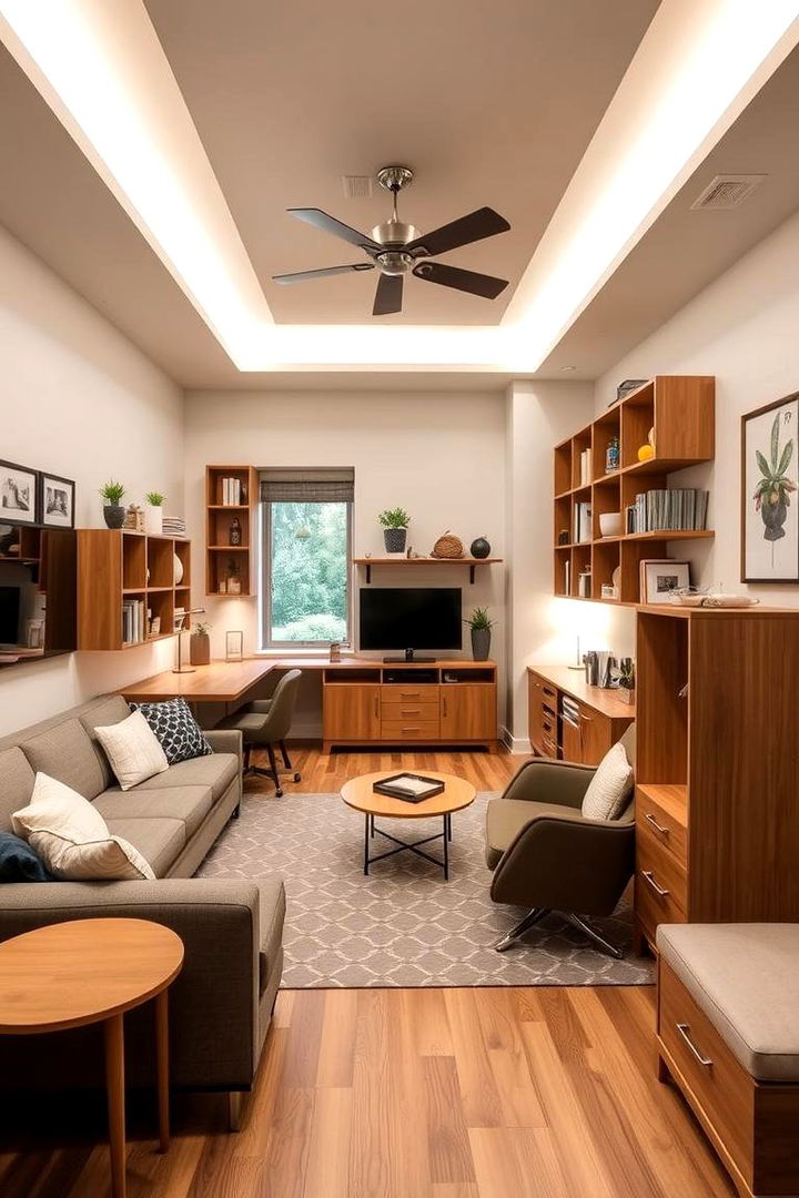 Customizable Multi functional Haven - 22 Transitional Living Room Ideas