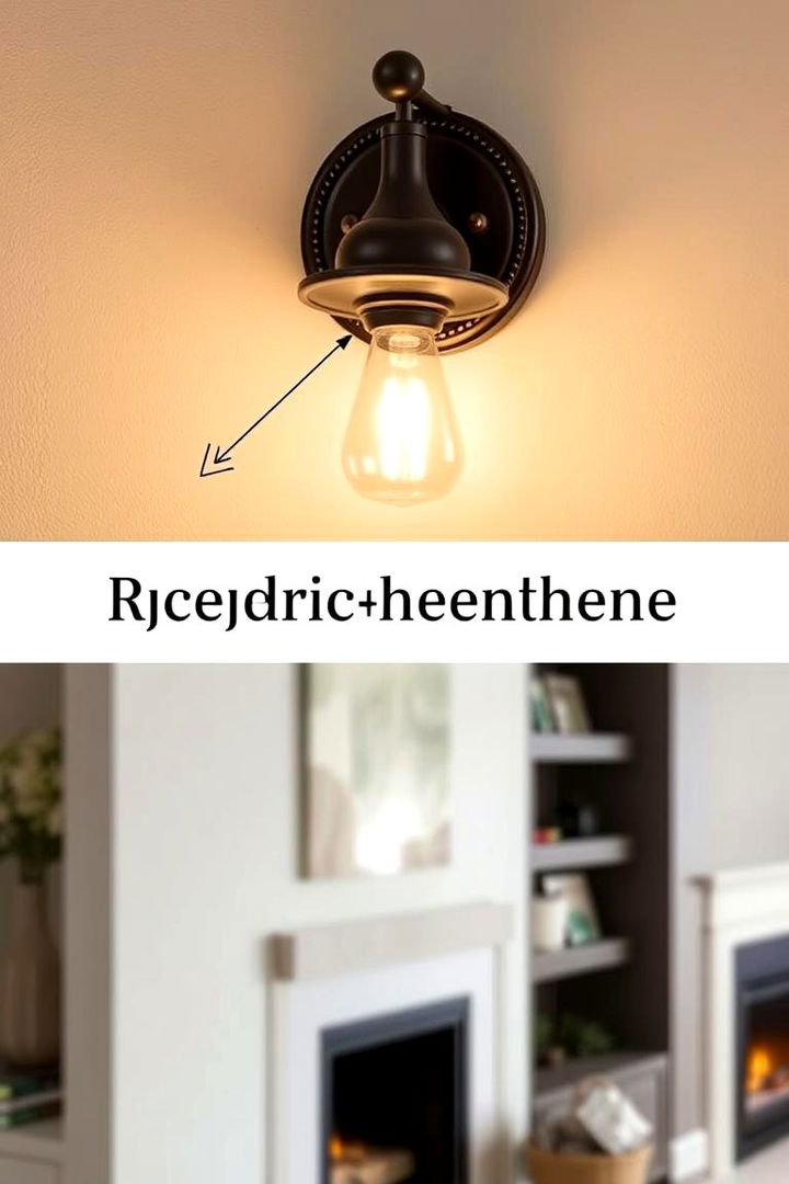 Customizable Options - 22 Fireplace Sconces Ideas