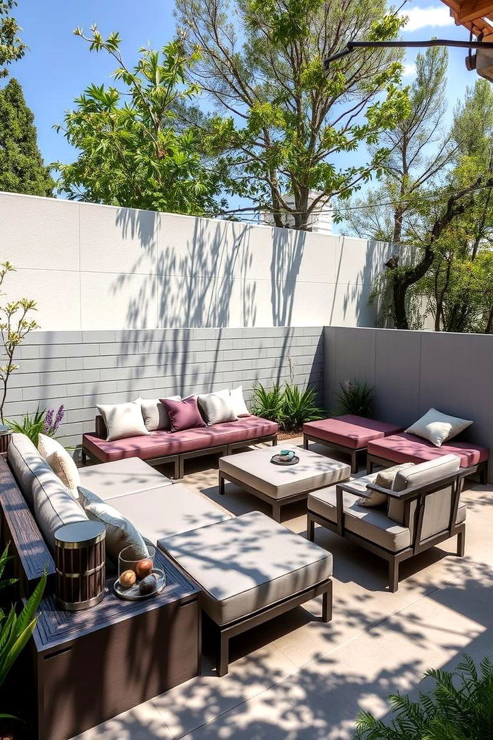 Customizable Space Solutions - 22 Deck With Privacy Wall