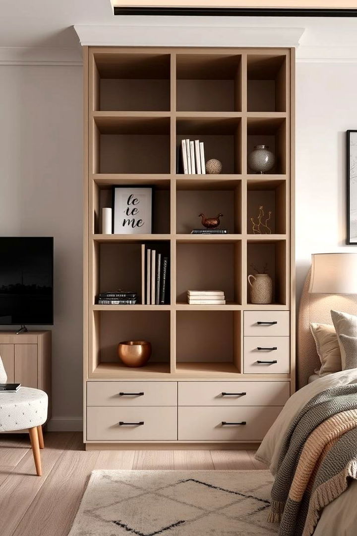 Customizable Storage Accents - 22 Bedroom Storage Ideas