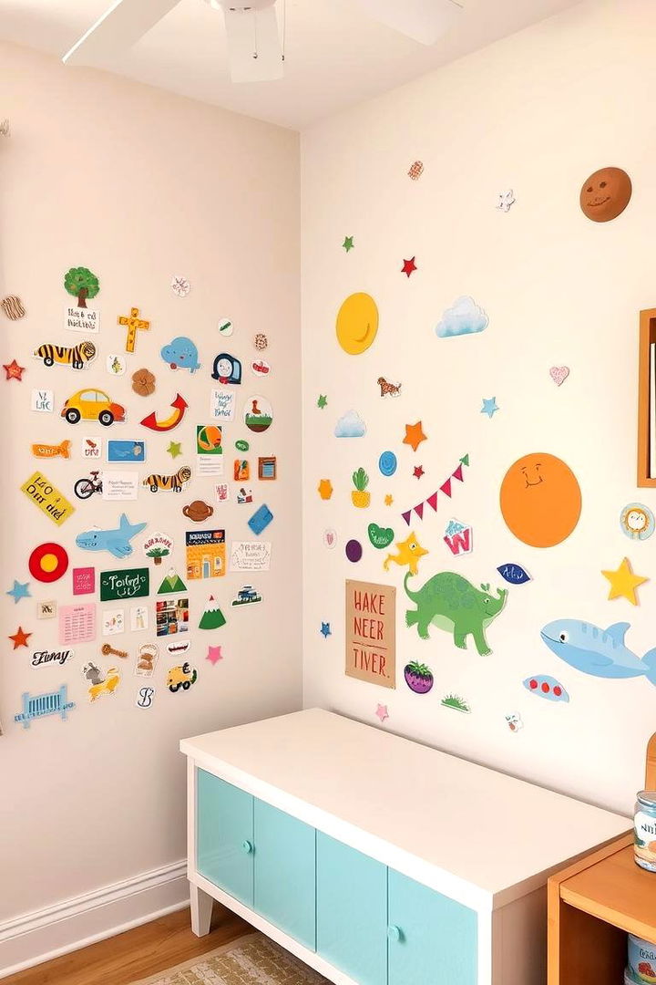 Customizable Wall Decals - 22 Boy and Girl Shared Small Room Ideas