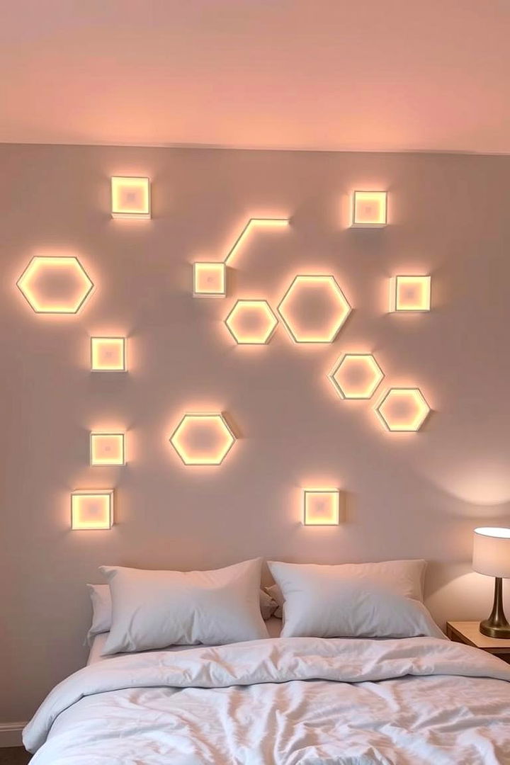 Customizable Wall Installations - 22 Bedroom Lighting Ideas