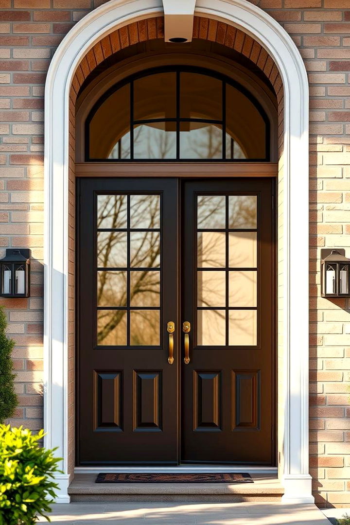 Customizable Windows and Doors - 22 Beige Brick Exterior Home Ideas