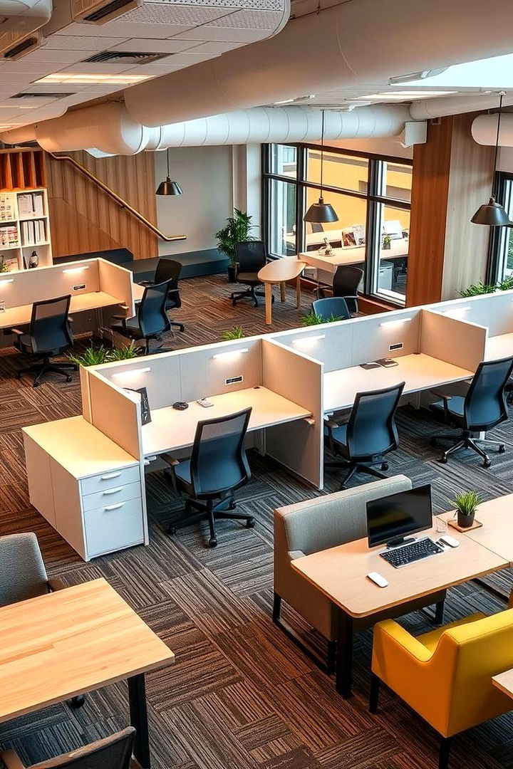 Customizable Work Zones - 22 Office Interior Design Ideas