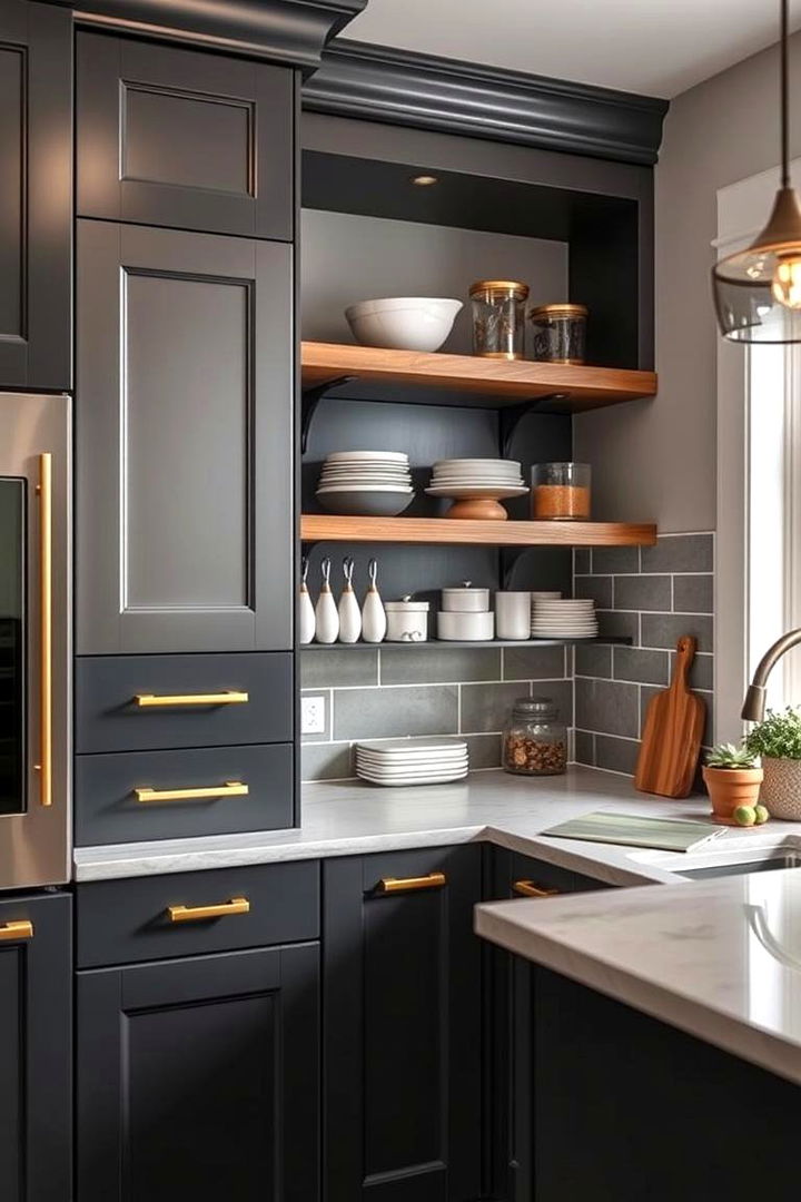 Customization Options Galore - 22 Floor to Ceiling Kitchen Cabinets