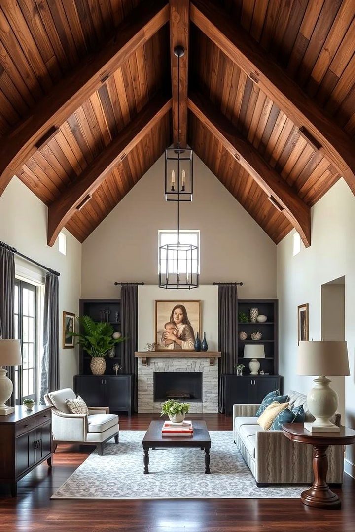 Customization and Personal Touch - 22 Vaulted Ceiling With Beams