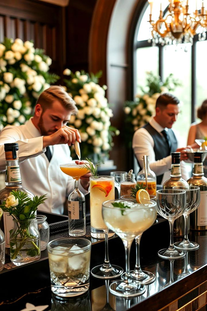 Customized Cocktail Pairings - 22 Wedding Food Ideas