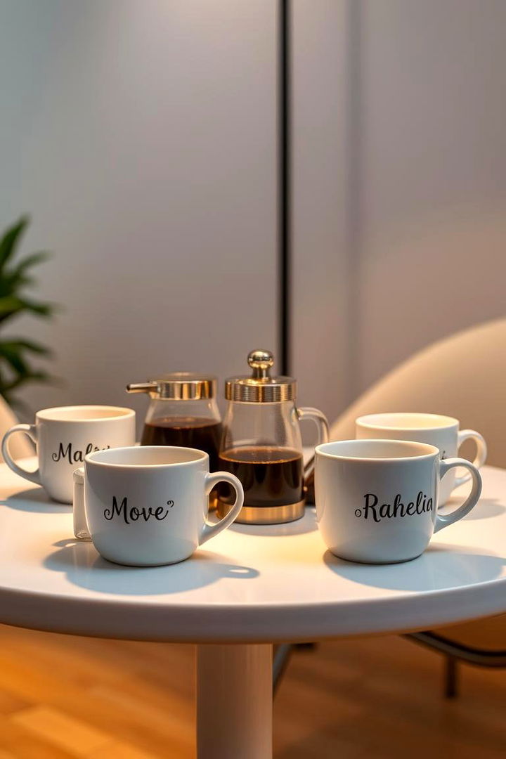 Customized Coffee or Tea Set - 22 Wedding Gift Ideas for Couples