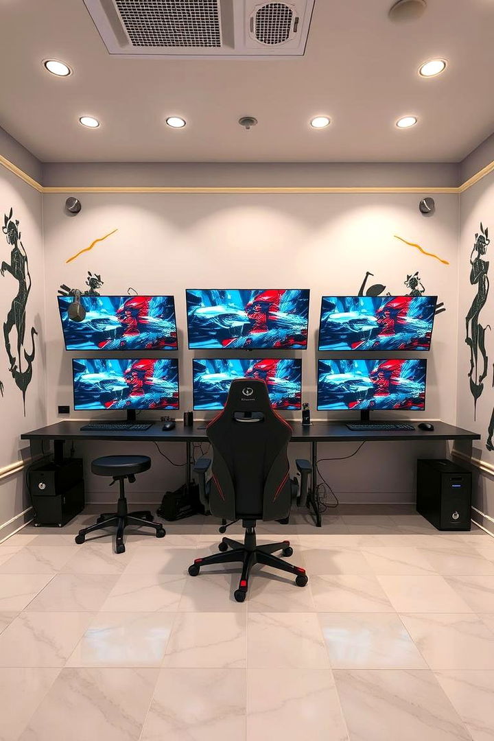 Customized Cowboys Gaming Zone - 22 Dallas Cowboys Man Cave Ideas