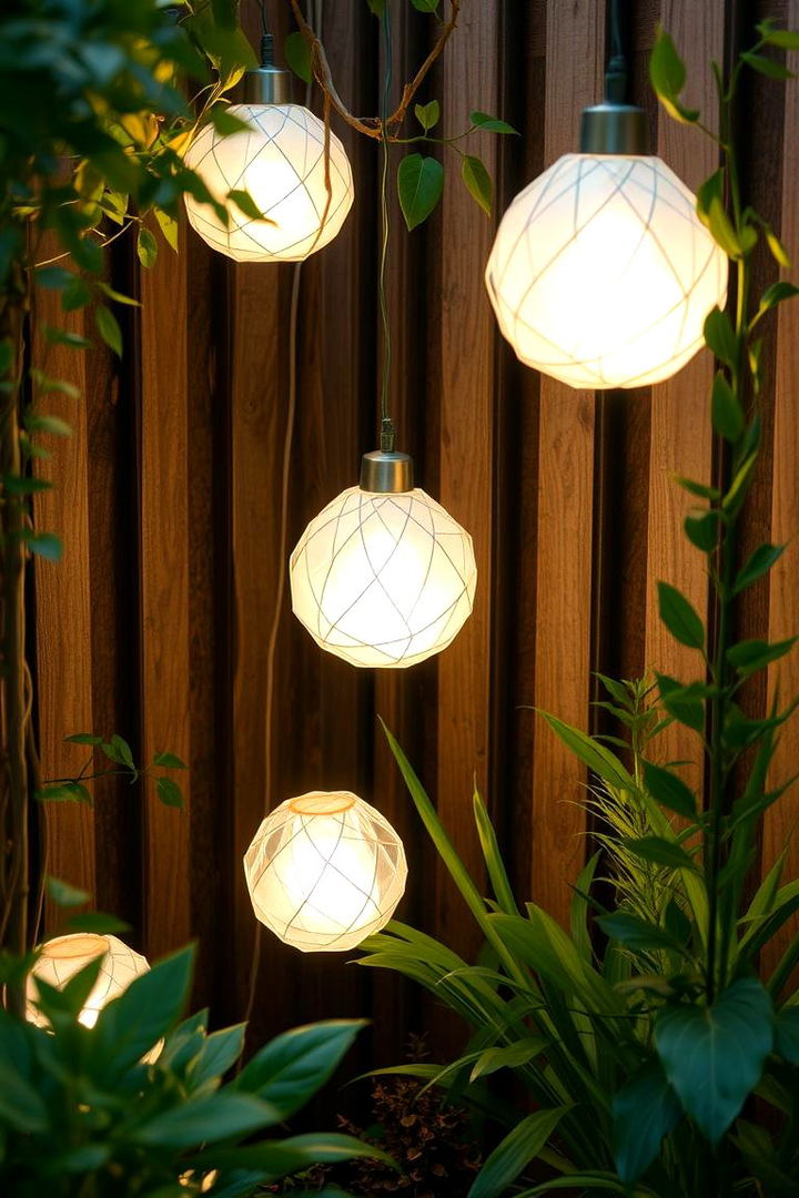 Customized DIY Lighting - 22 Garden Lighting Ideas