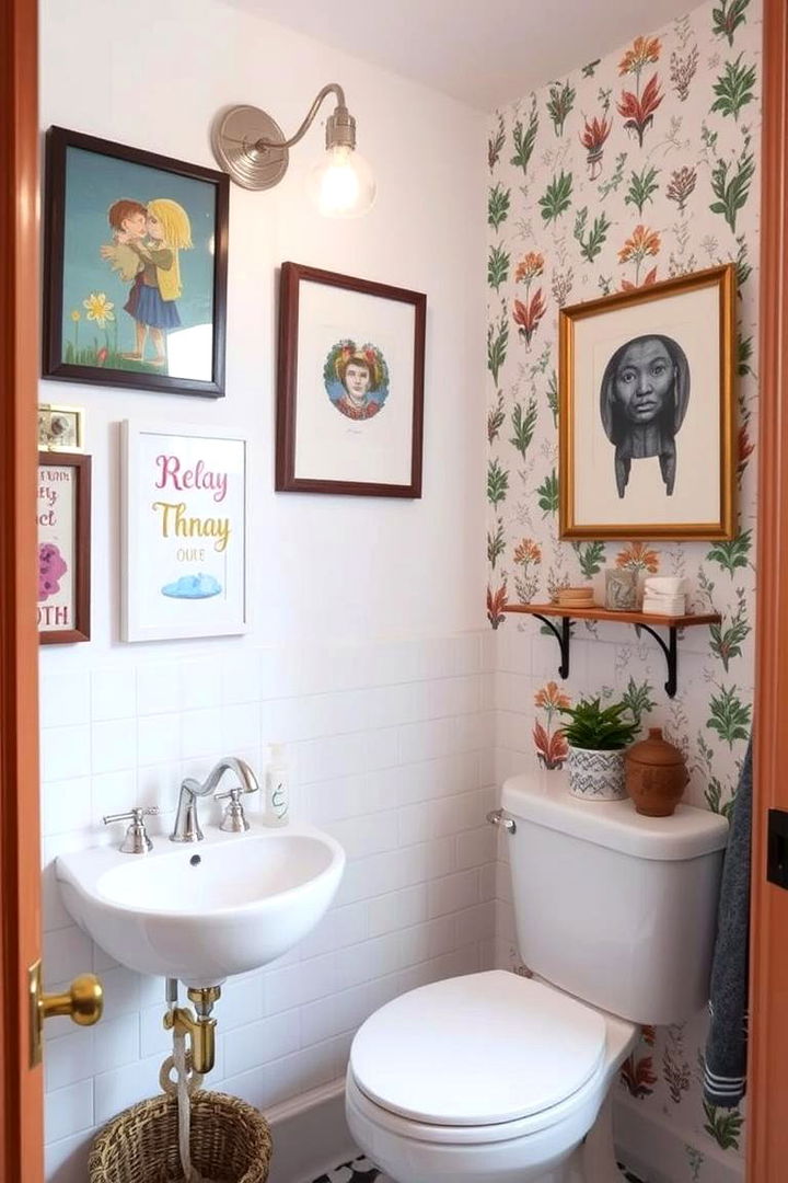Customized Decorative Touches - 22 Family Bathroom Ideas