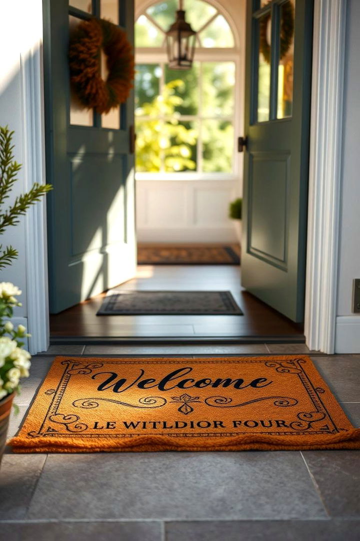 Customized Doormat with Their Name - 22 Wedding Gift Ideas for Couples