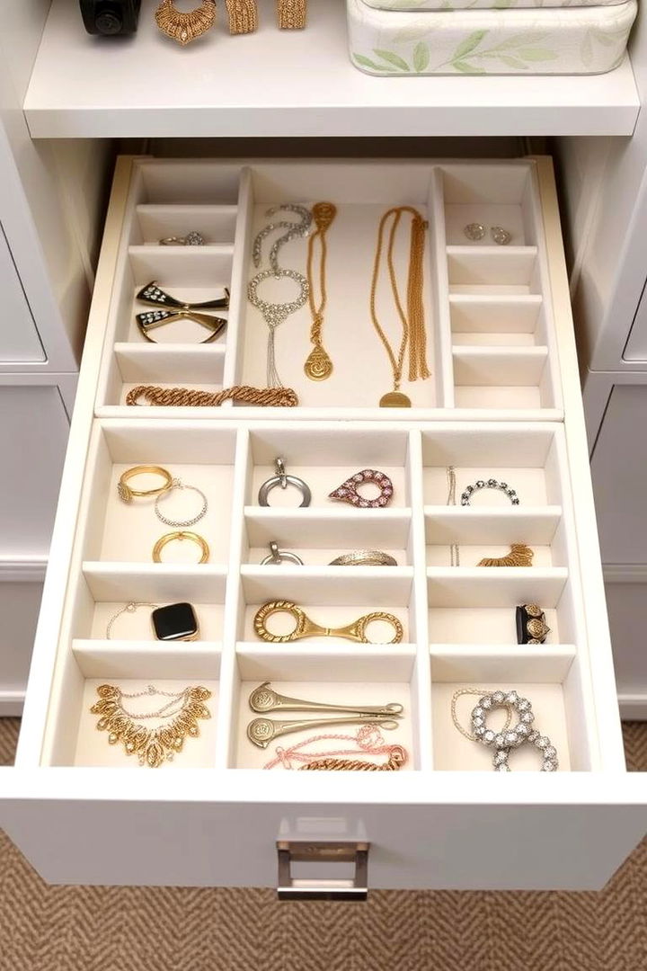 Customized Drawer Inserts - 22 Closet Ideas