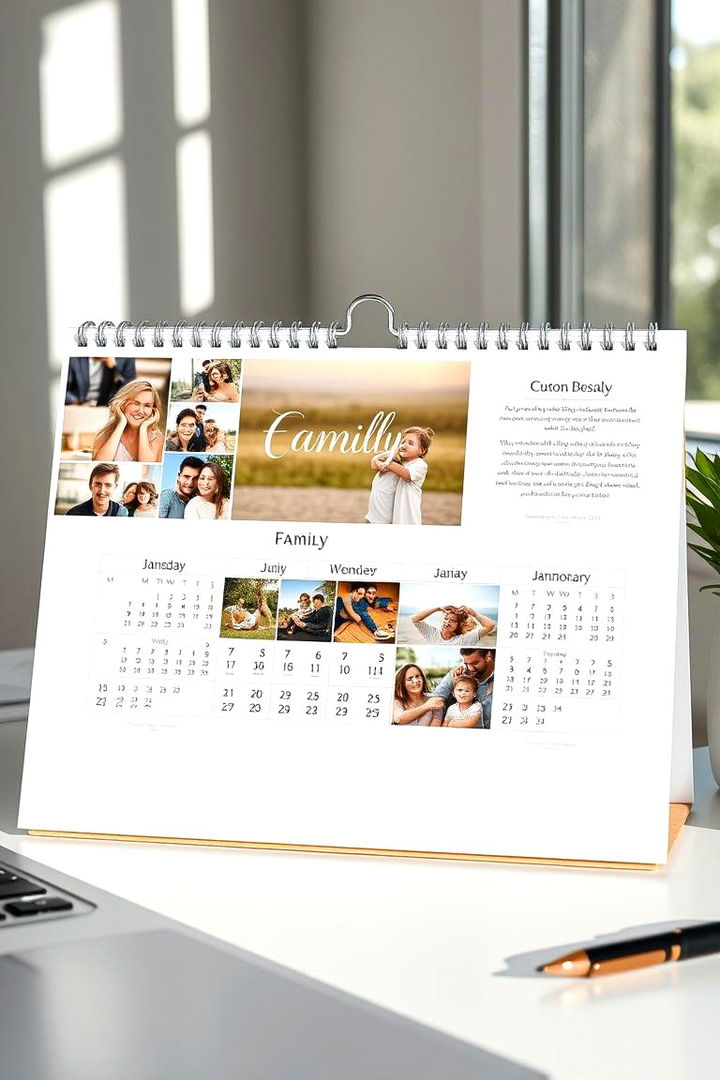 Customized Family Calendar - 22 Family Gift Ideas