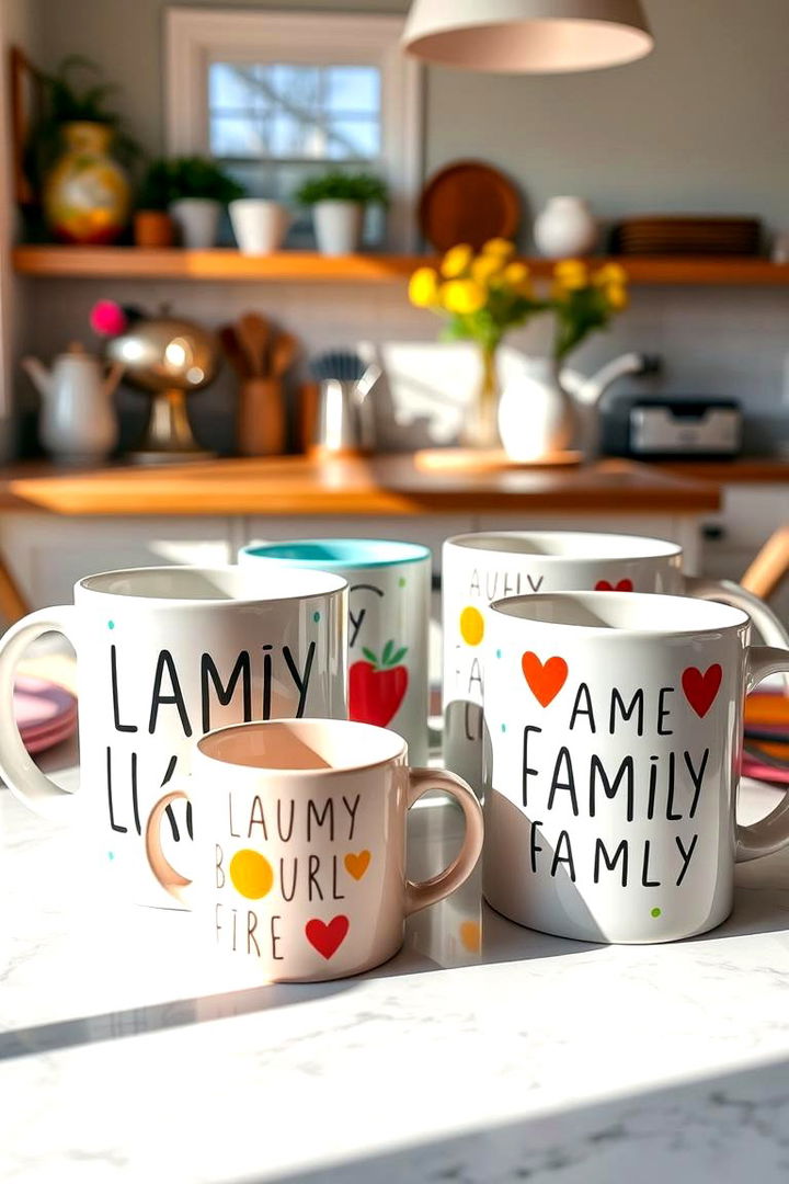 Customized Family Mugs - 22 Family Gift Ideas