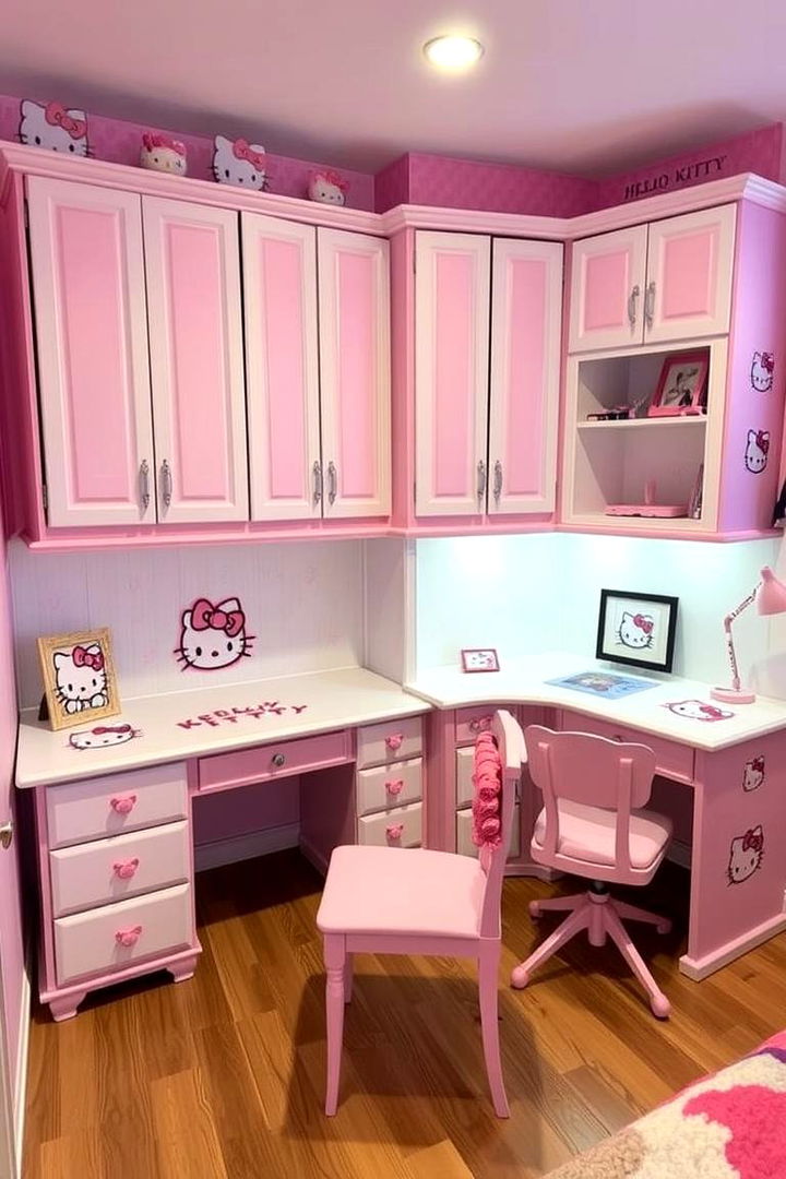 Customized Furniture Selections - 22 Hello Kitty Bedroom Ideas
