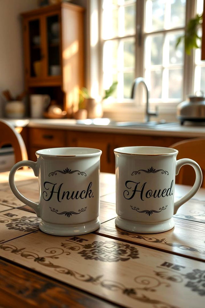 Customized Matching Mugs - 22 Wedding Gift Ideas for Couples