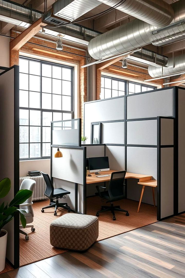 Customized Modular Layouts - 22 Loft Office Ideas