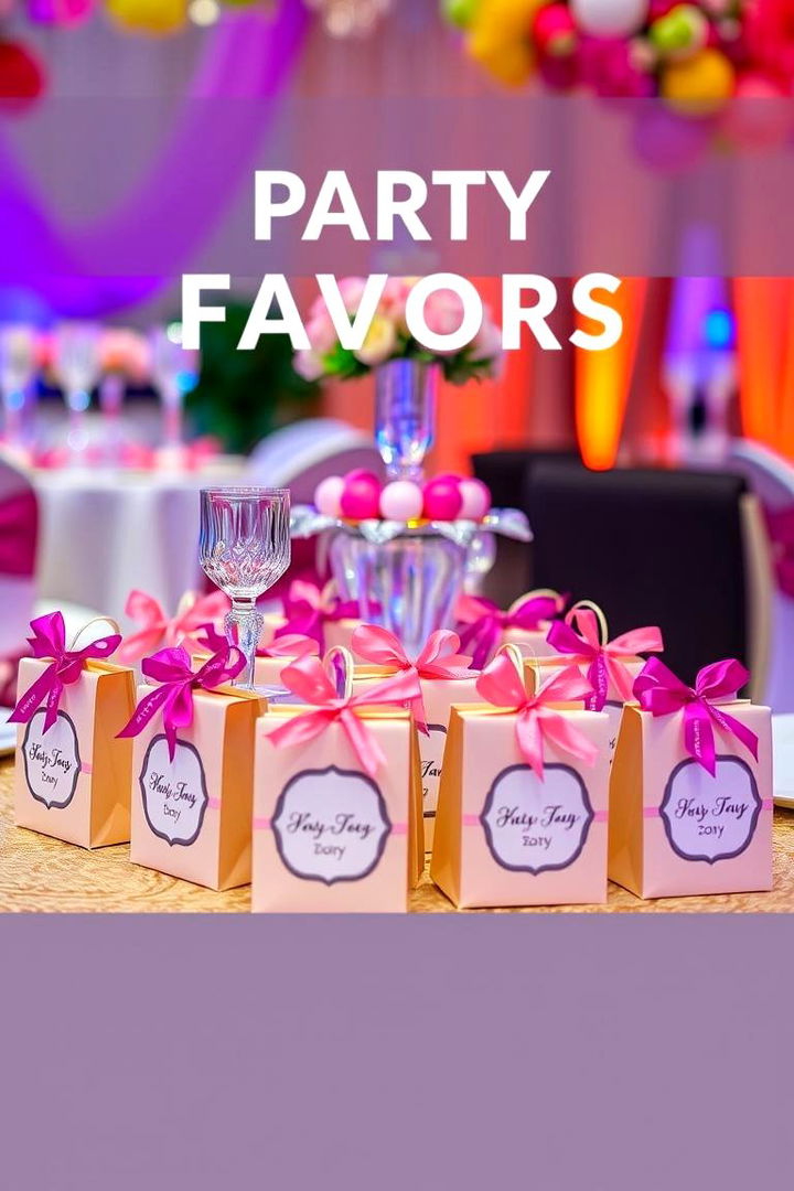 Customized Party Favors - 22 Birthday Decoration Ideas