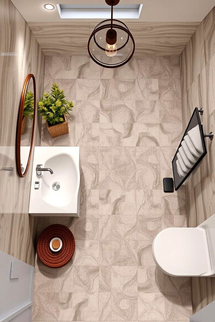 Customized Pattern Play - 22 Colorful Bathroom Ideas