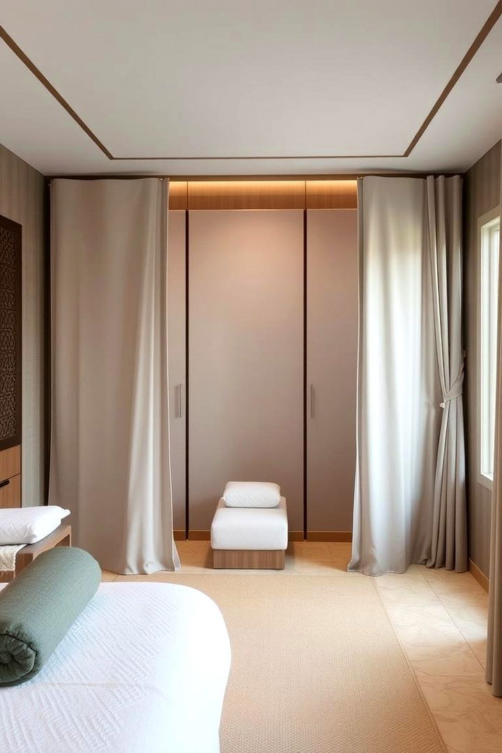 Customized Privacy Zones - 22 Spa Room Ideas