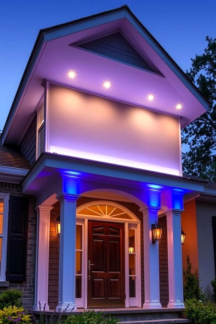 Customized Soffit Lighting Arrangements for Personal Flair - 22 Soffit Lighting Ideas
