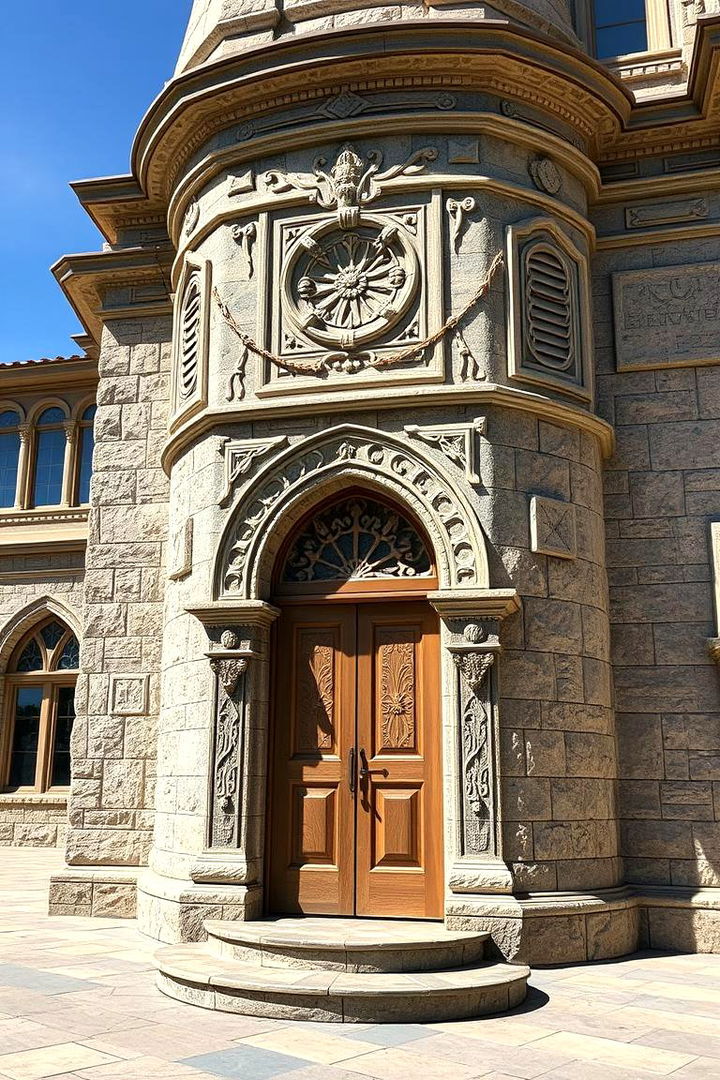 Customized Stone Artistry - 22 Stone Exterior Home Ideas